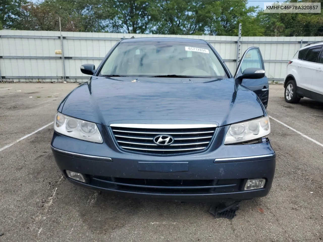 KMHFC46F78A320857 2008 Hyundai Azera Se