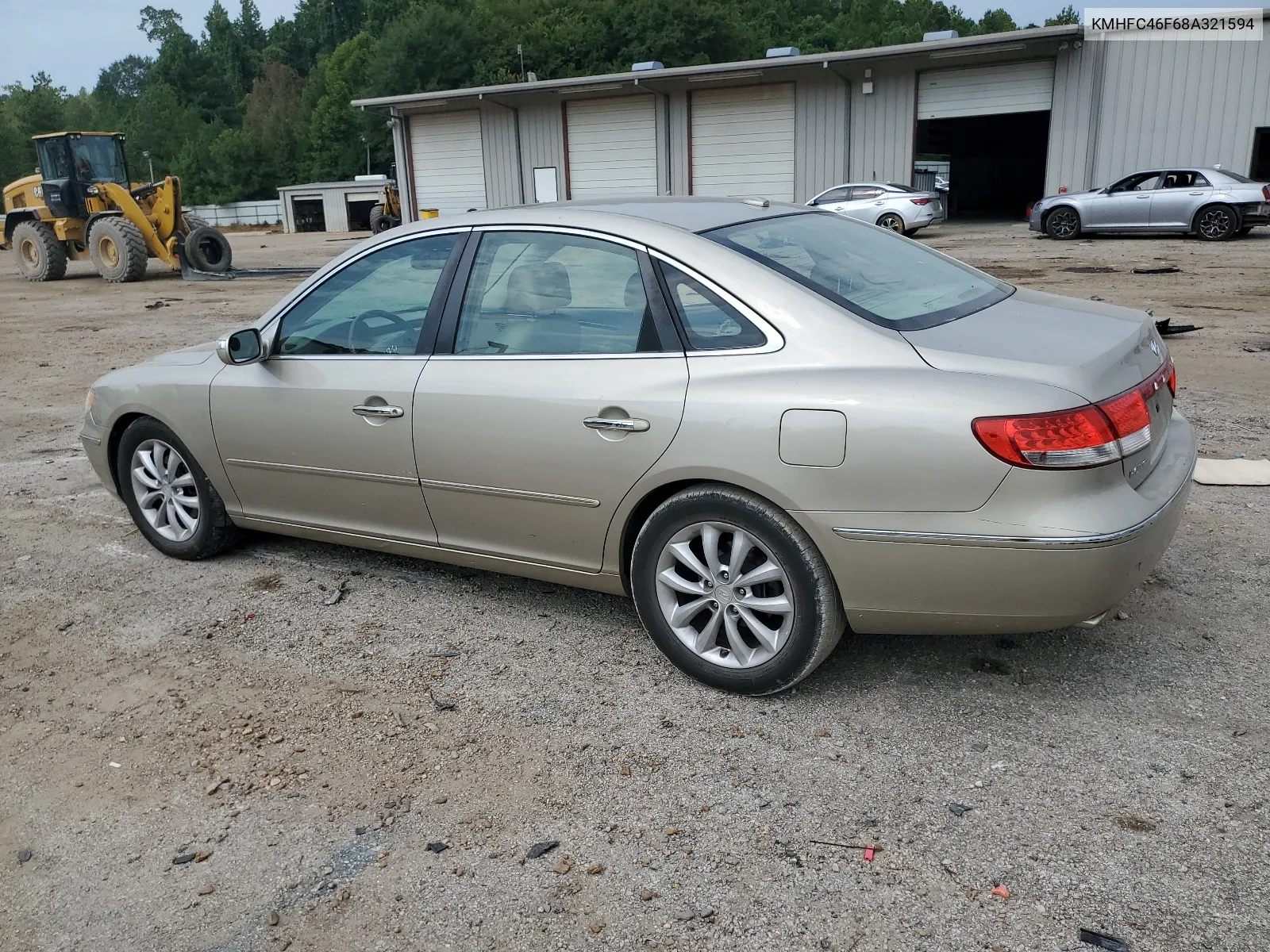 KMHFC46F68A321594 2008 Hyundai Azera Se