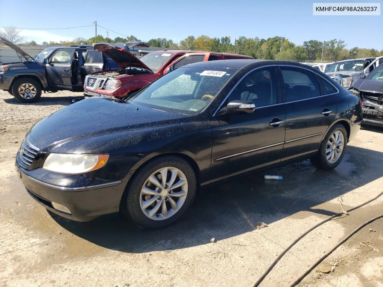 2008 Hyundai Azera Se VIN: KMHFC46F98A263237 Lot: 74064804