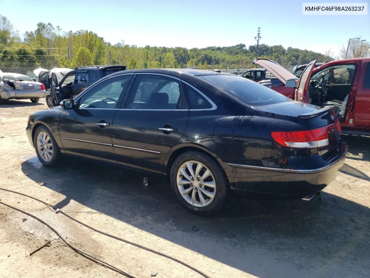 2008 Hyundai Azera Se VIN: KMHFC46F98A263237 Lot: 74064804