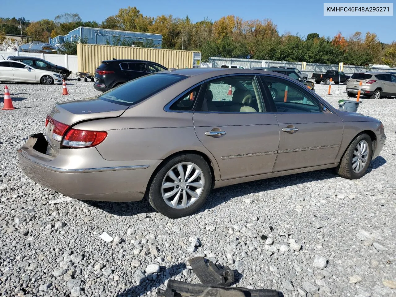 2008 Hyundai Azera Se VIN: KMHFC46F48A295271 Lot: 76299094