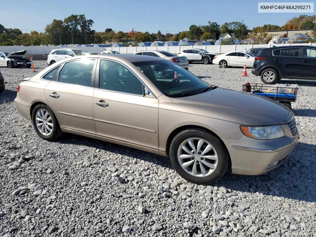 2008 Hyundai Azera Se VIN: KMHFC46F48A295271 Lot: 76299094