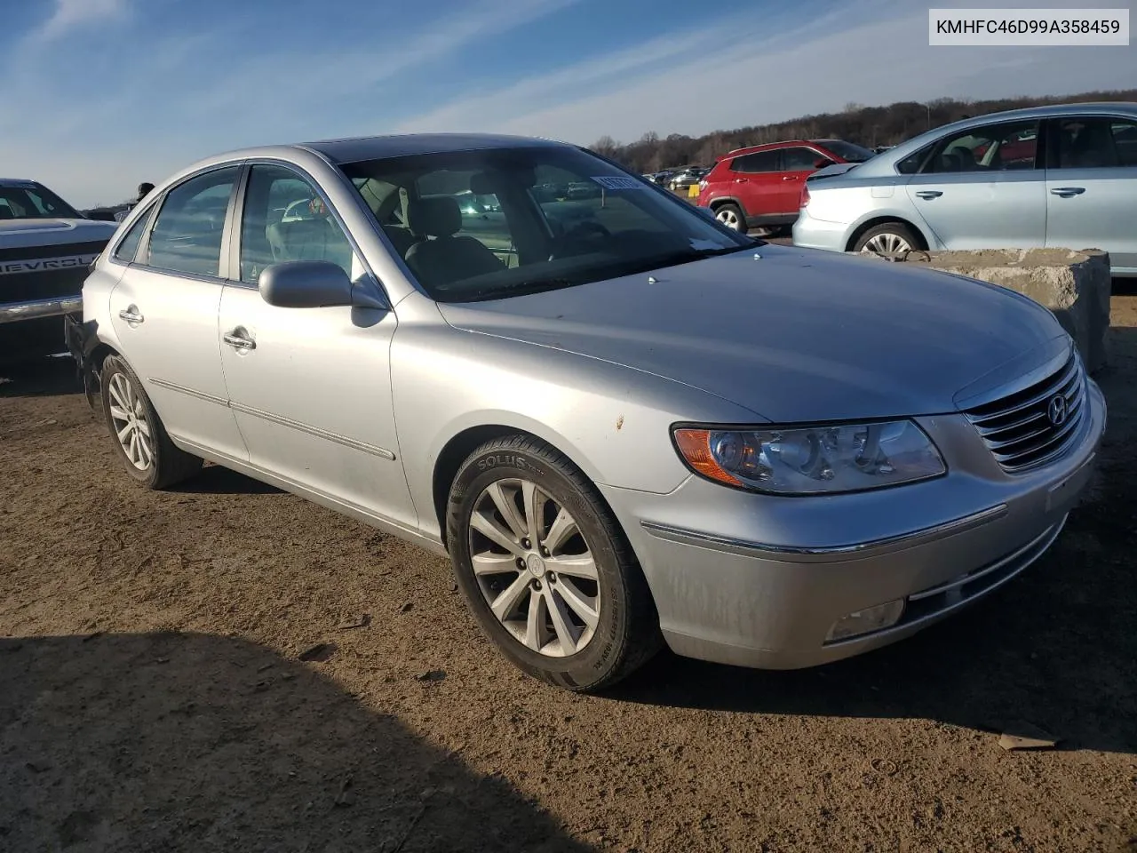 2009 Hyundai Azera Gls VIN: KMHFC46D99A358459 Lot: 41677734