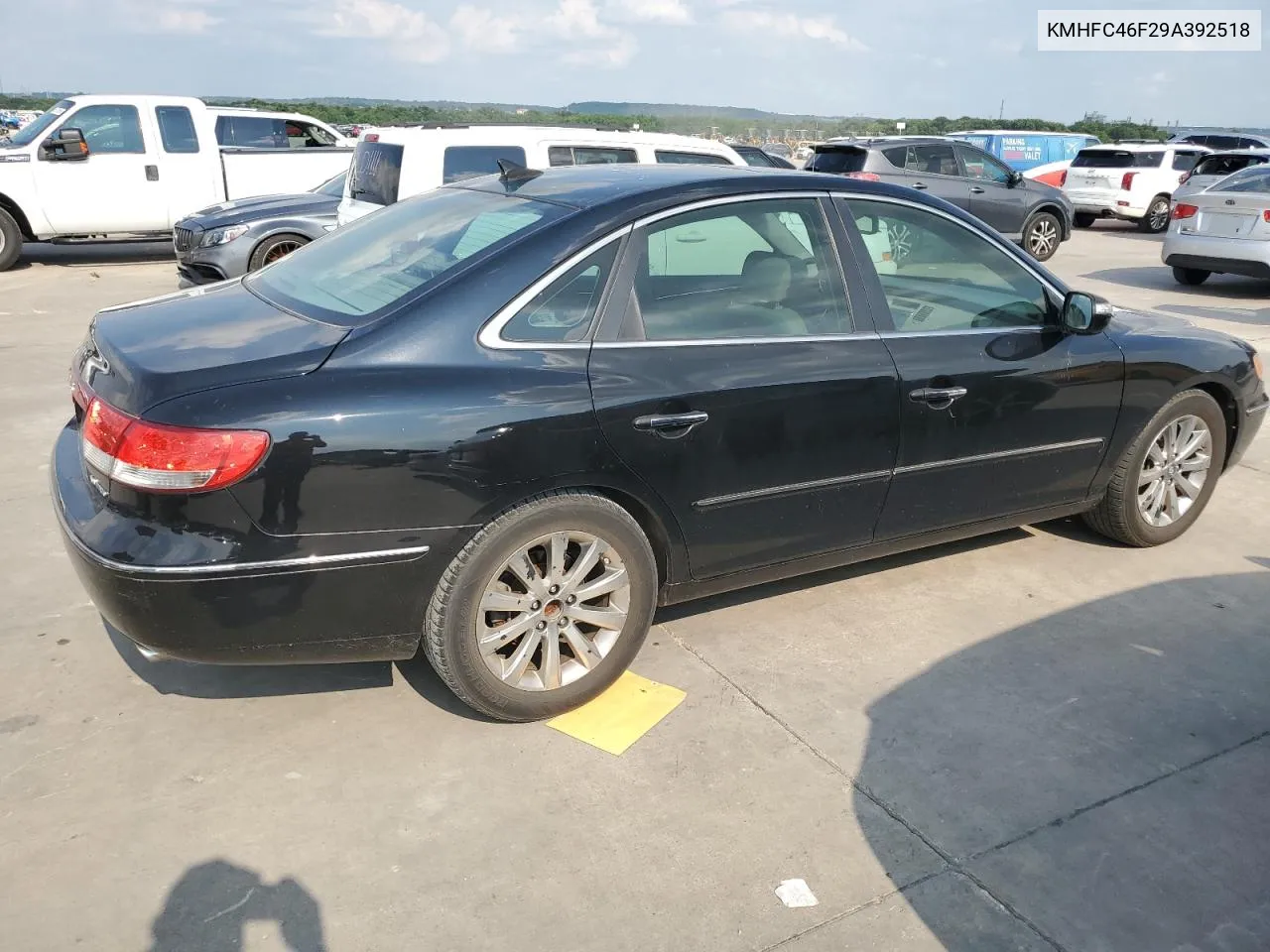 2009 Hyundai Azera Se VIN: KMHFC46F29A392518 Lot: 58877244