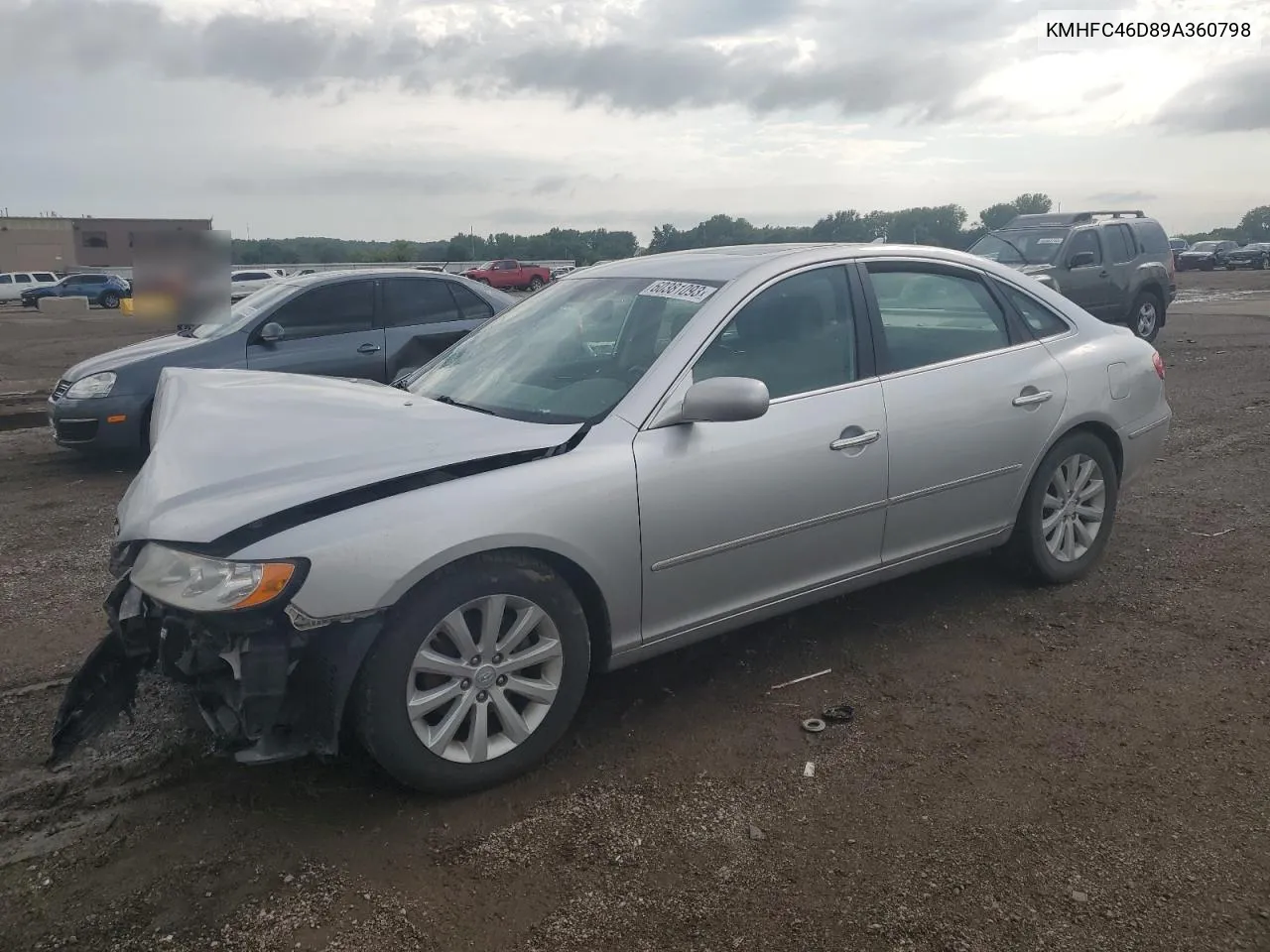 KMHFC46D89A360798 2009 Hyundai Azera Gls