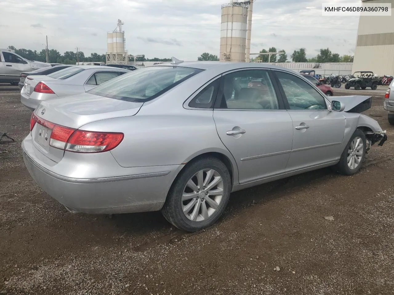 KMHFC46D89A360798 2009 Hyundai Azera Gls