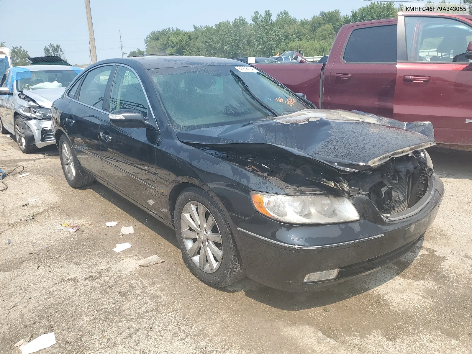 KMHFC46F79A343055 2009 Hyundai Azera Se