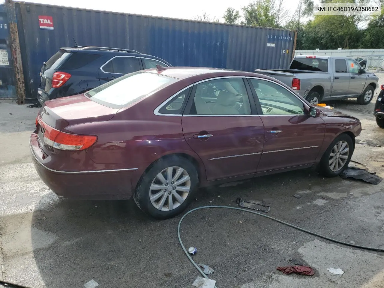 KMHFC46D19A358682 2009 Hyundai Azera Gls