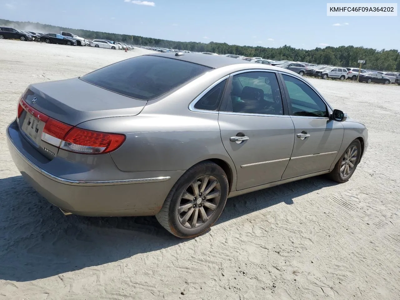 KMHFC46F09A364202 2009 Hyundai Azera Se