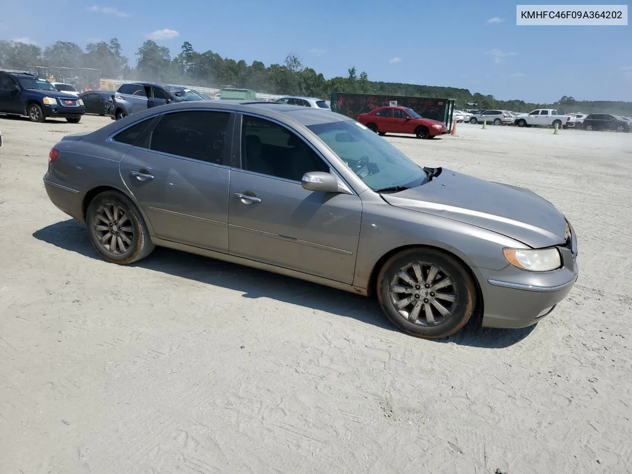 KMHFC46F09A364202 2009 Hyundai Azera Se