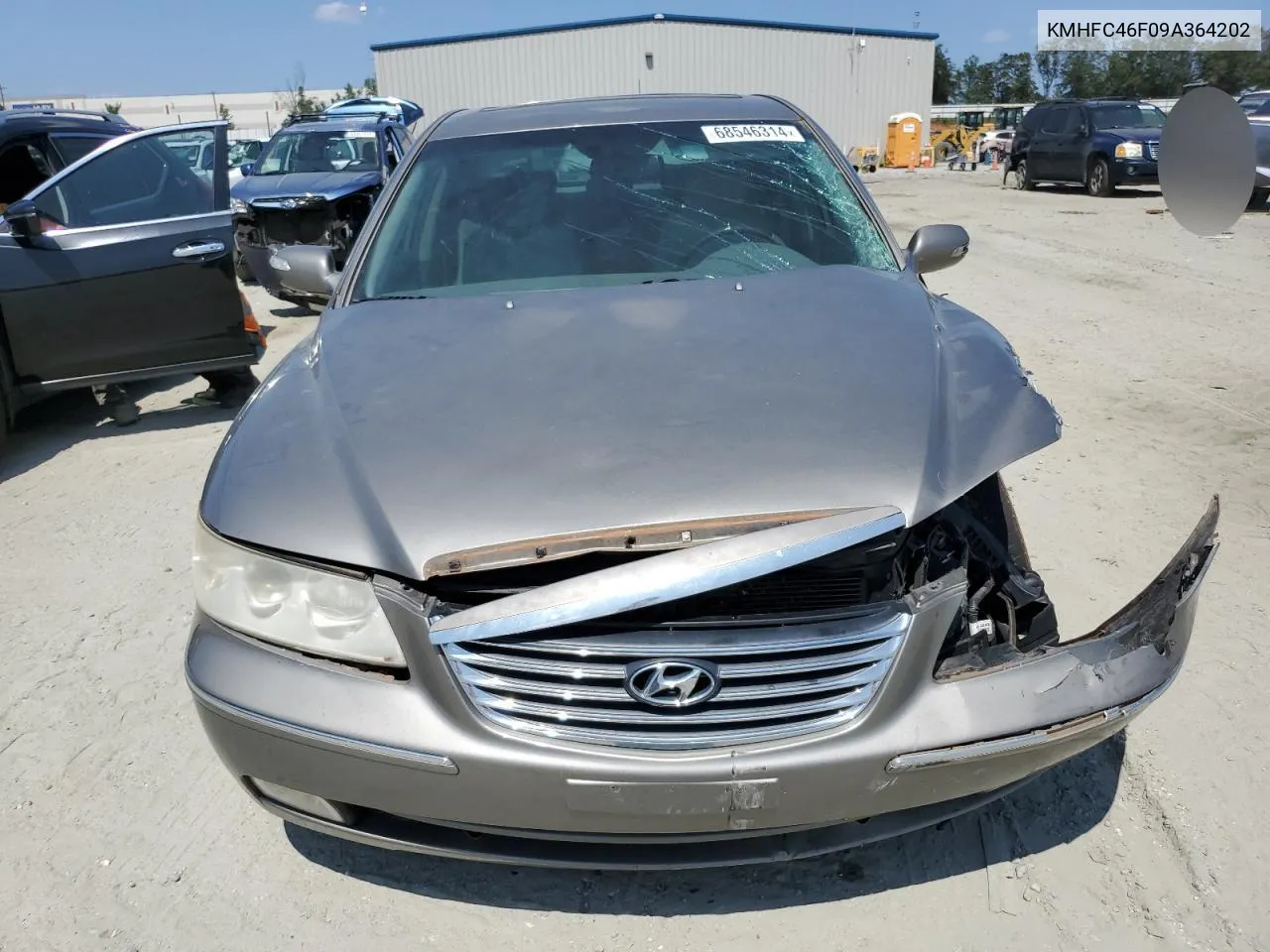 2009 Hyundai Azera Se VIN: KMHFC46F09A364202 Lot: 68546314