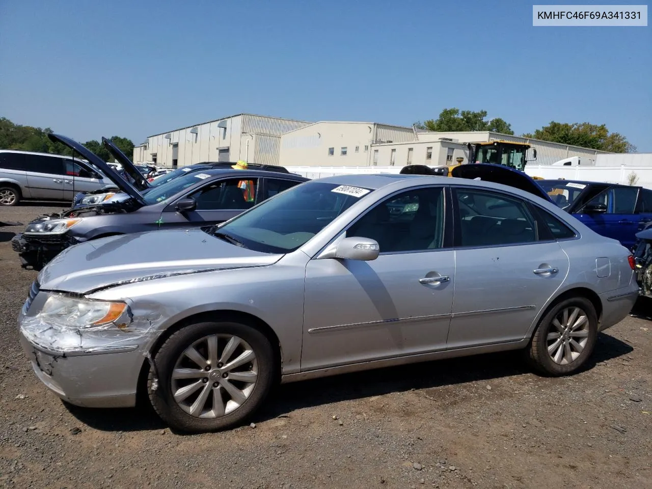 2009 Hyundai Azera Se VIN: KMHFC46F69A341331 Lot: 69087034