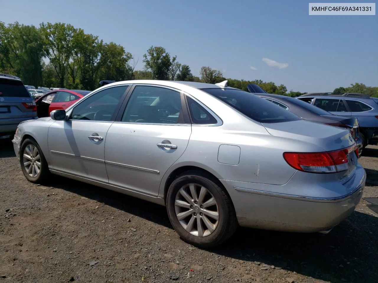 2009 Hyundai Azera Se VIN: KMHFC46F69A341331 Lot: 69087034