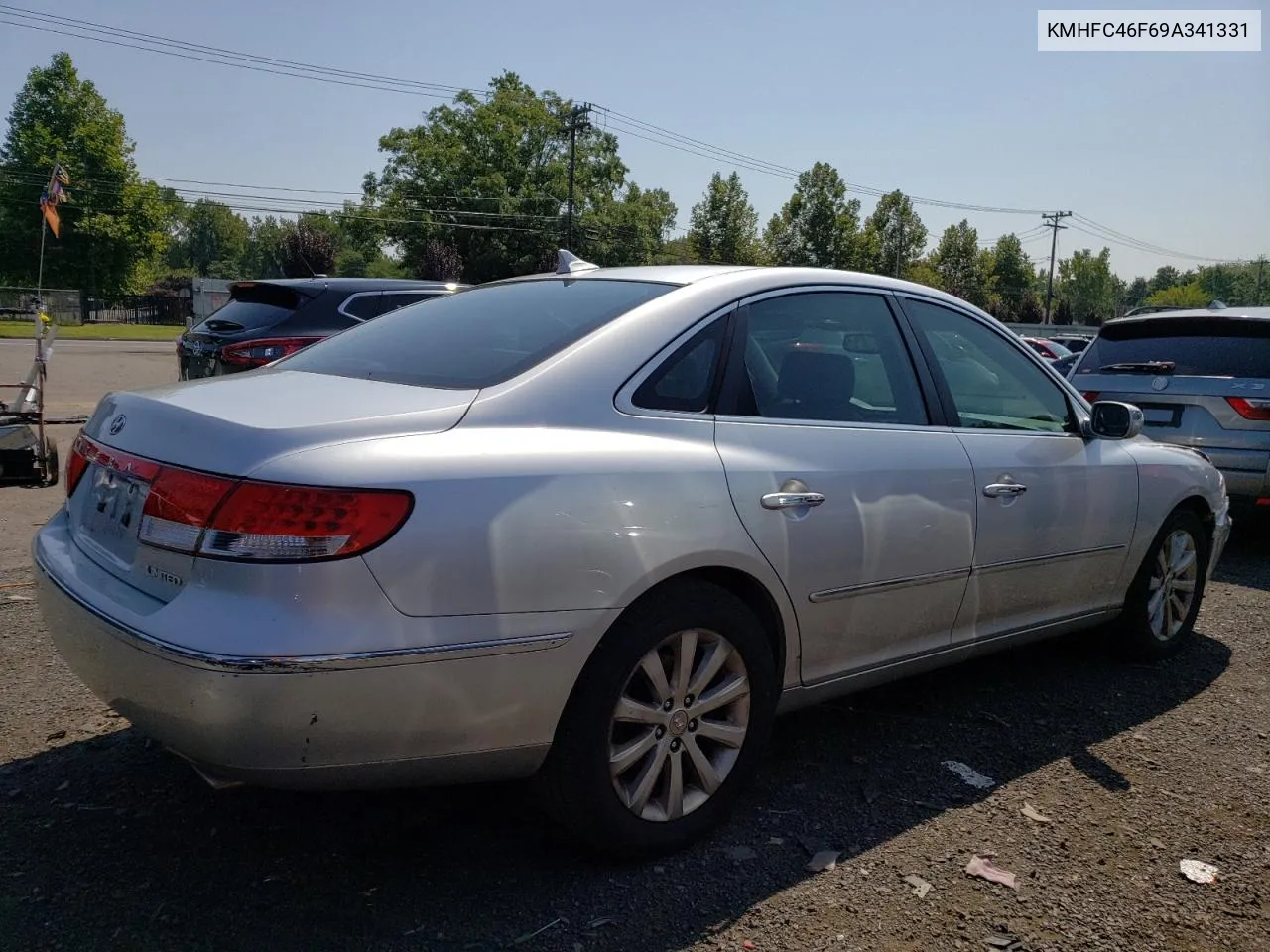 2009 Hyundai Azera Se VIN: KMHFC46F69A341331 Lot: 69087034