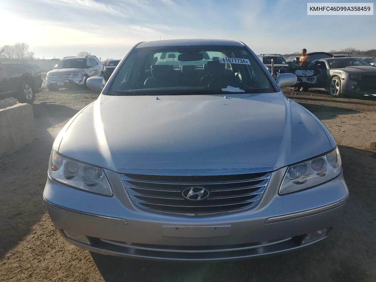 2009 Hyundai Azera Gls VIN: KMHFC46D99A358459 Lot: 73316404