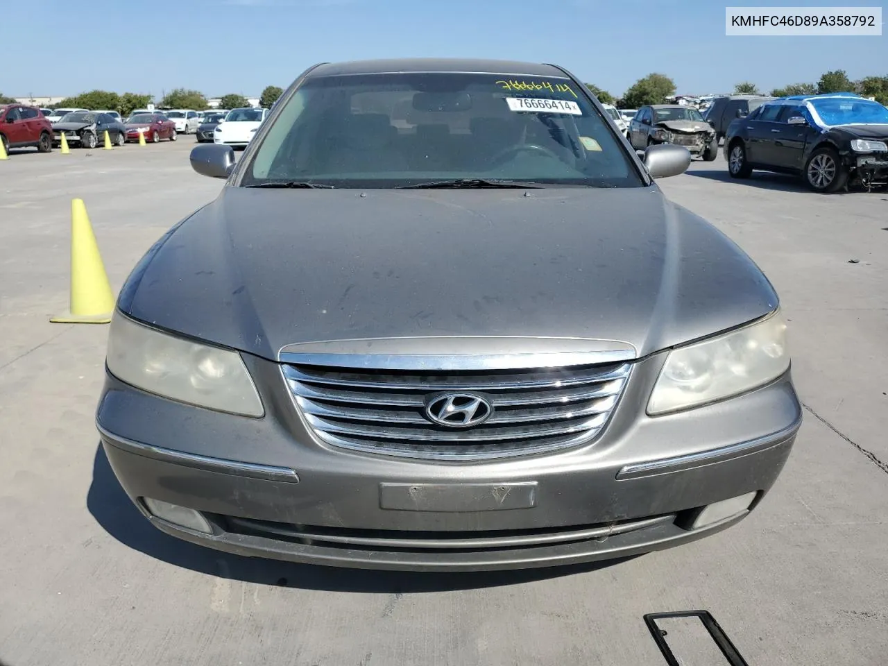 KMHFC46D89A358792 2009 Hyundai Azera Gls