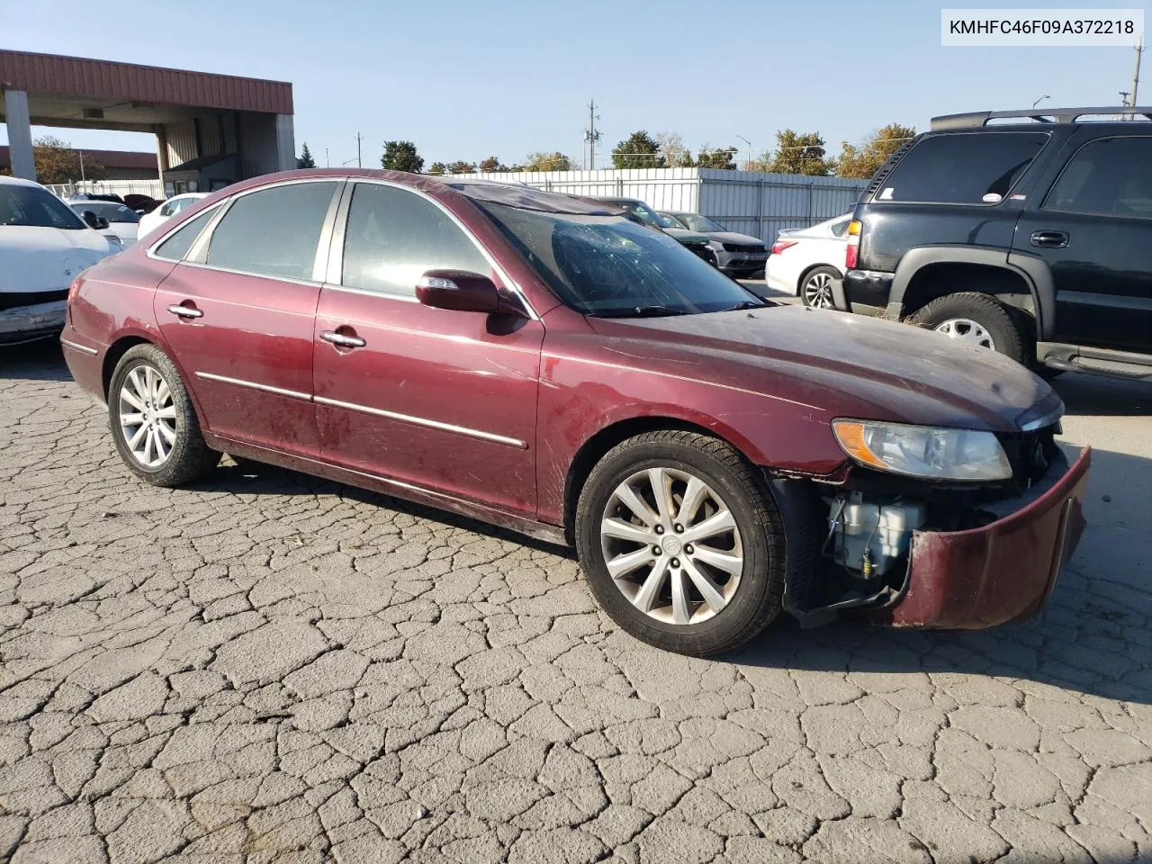 2009 Hyundai Azera Se VIN: KMHFC46F09A372218 Lot: 76896764