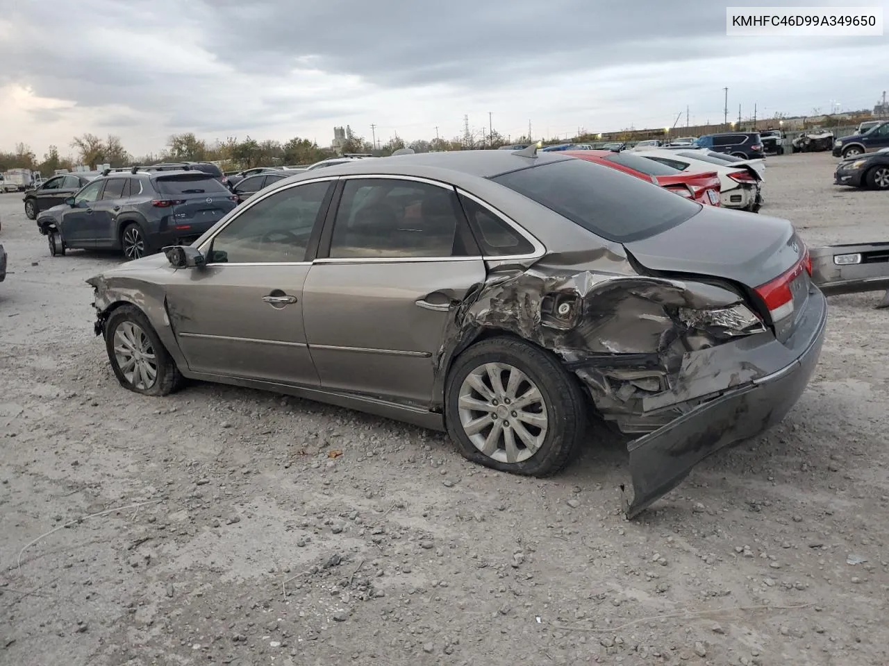 2009 Hyundai Azera Gls VIN: KMHFC46D99A349650 Lot: 78384314