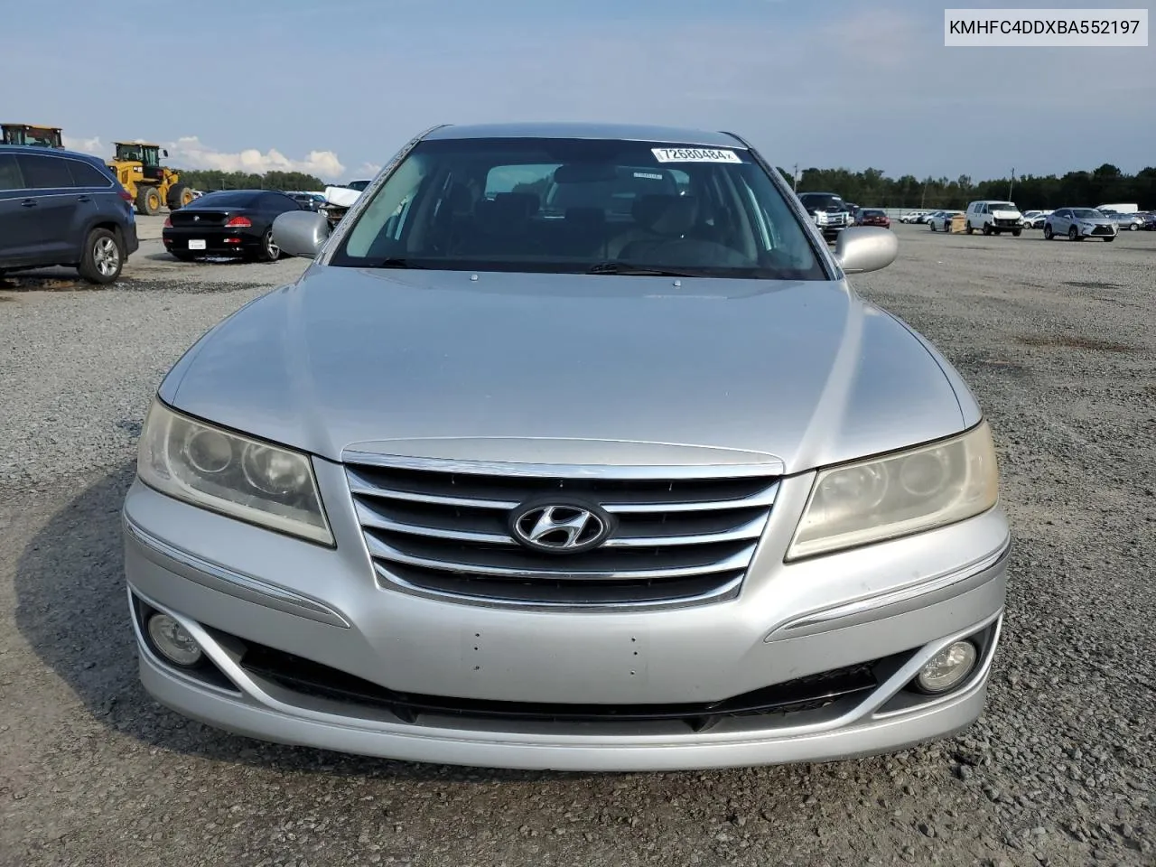 KMHFC4DDXBA552197 2011 Hyundai Azera Gls