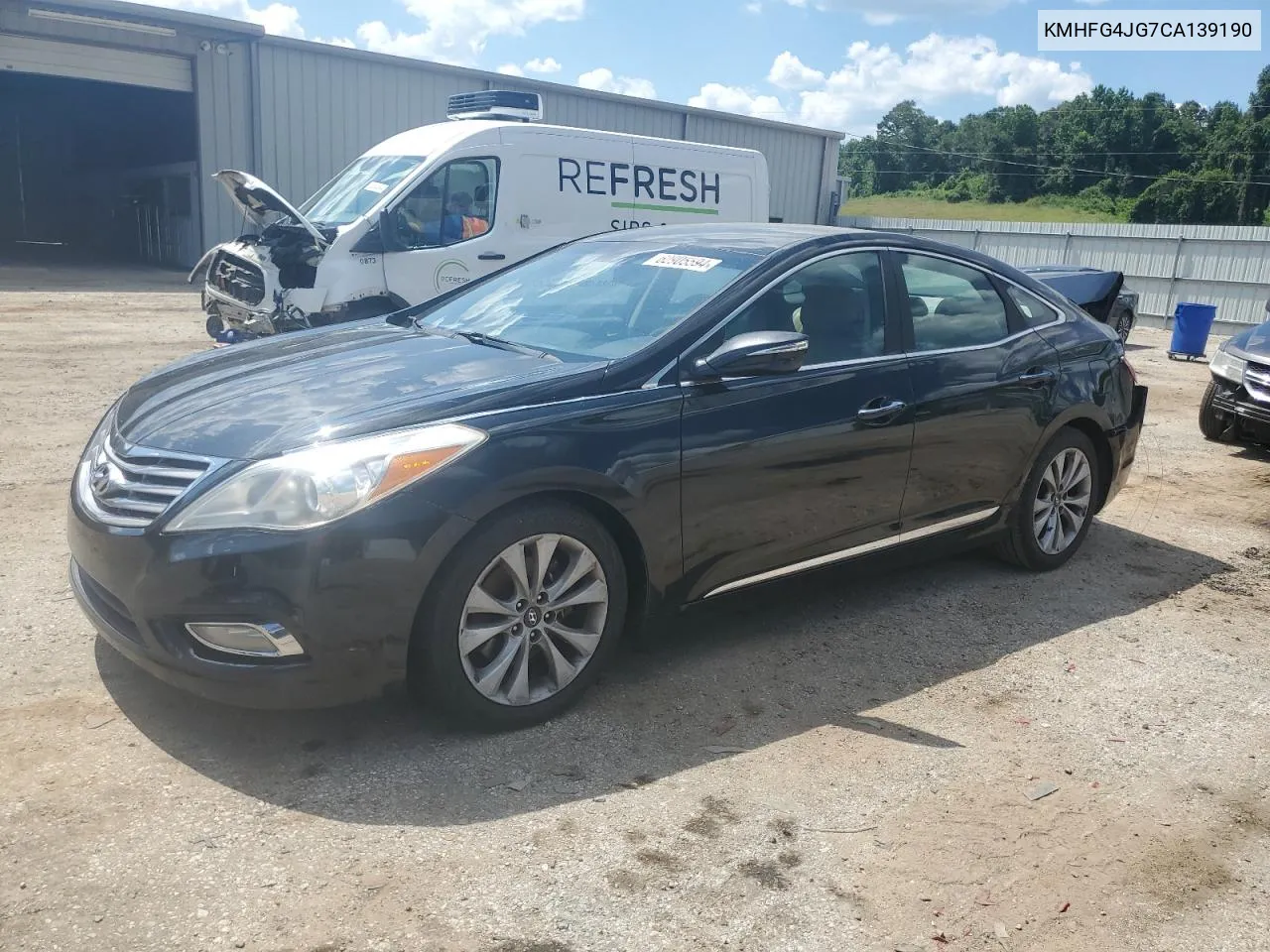 KMHFG4JG7CA139190 2012 Hyundai Azera Gls