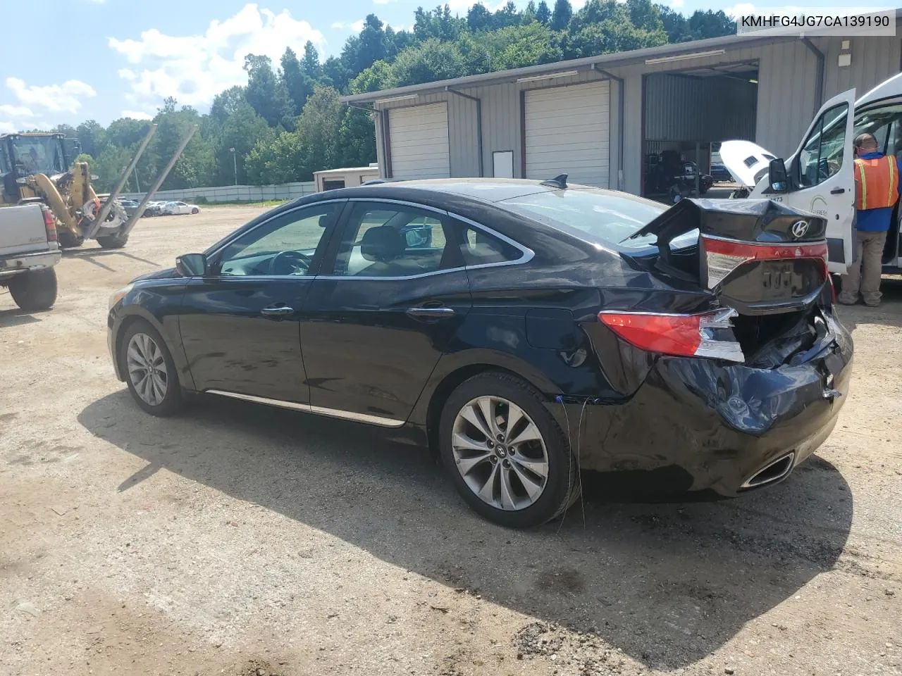 KMHFG4JG7CA139190 2012 Hyundai Azera Gls