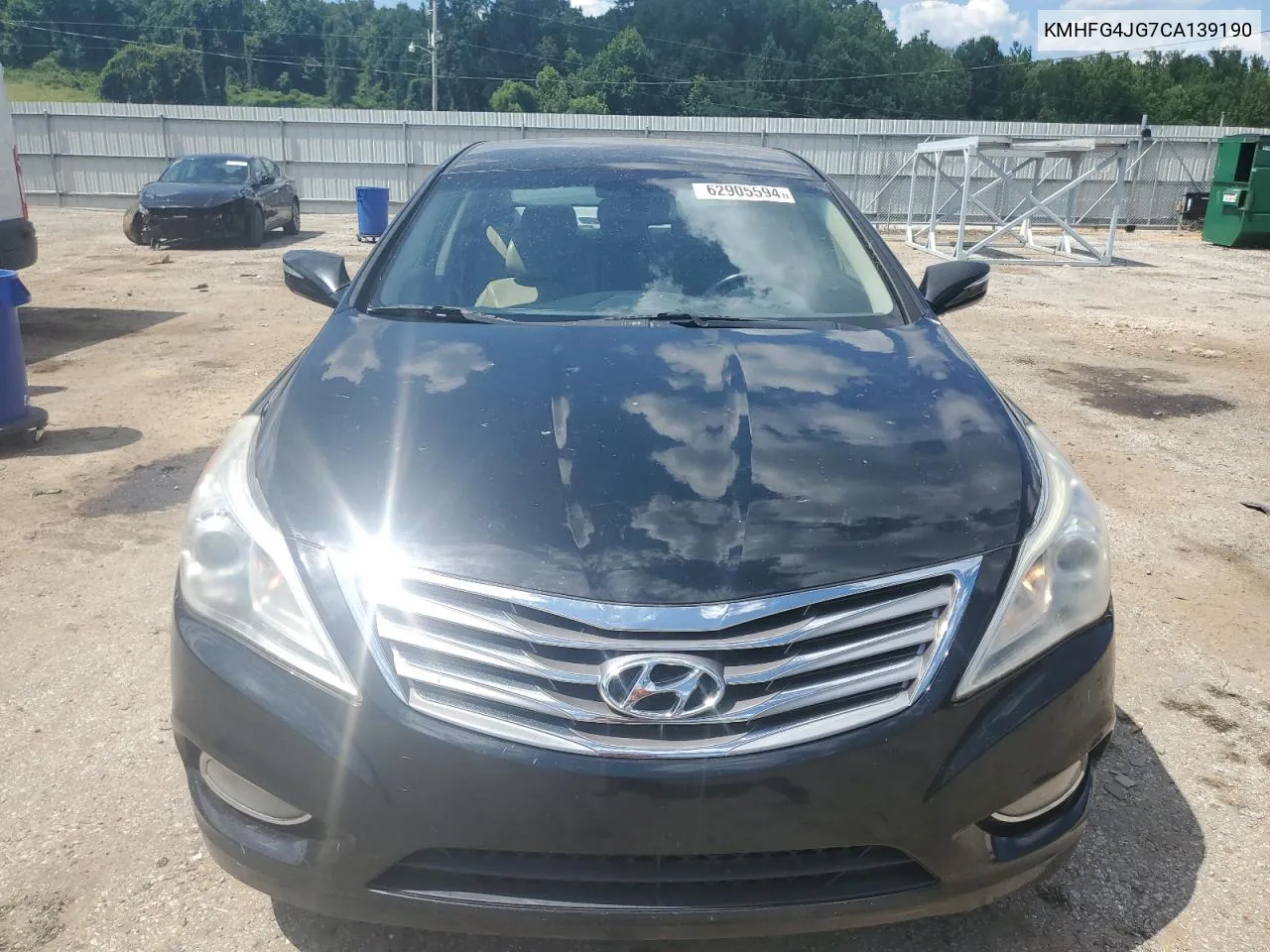 2012 Hyundai Azera Gls VIN: KMHFG4JG7CA139190 Lot: 62905594