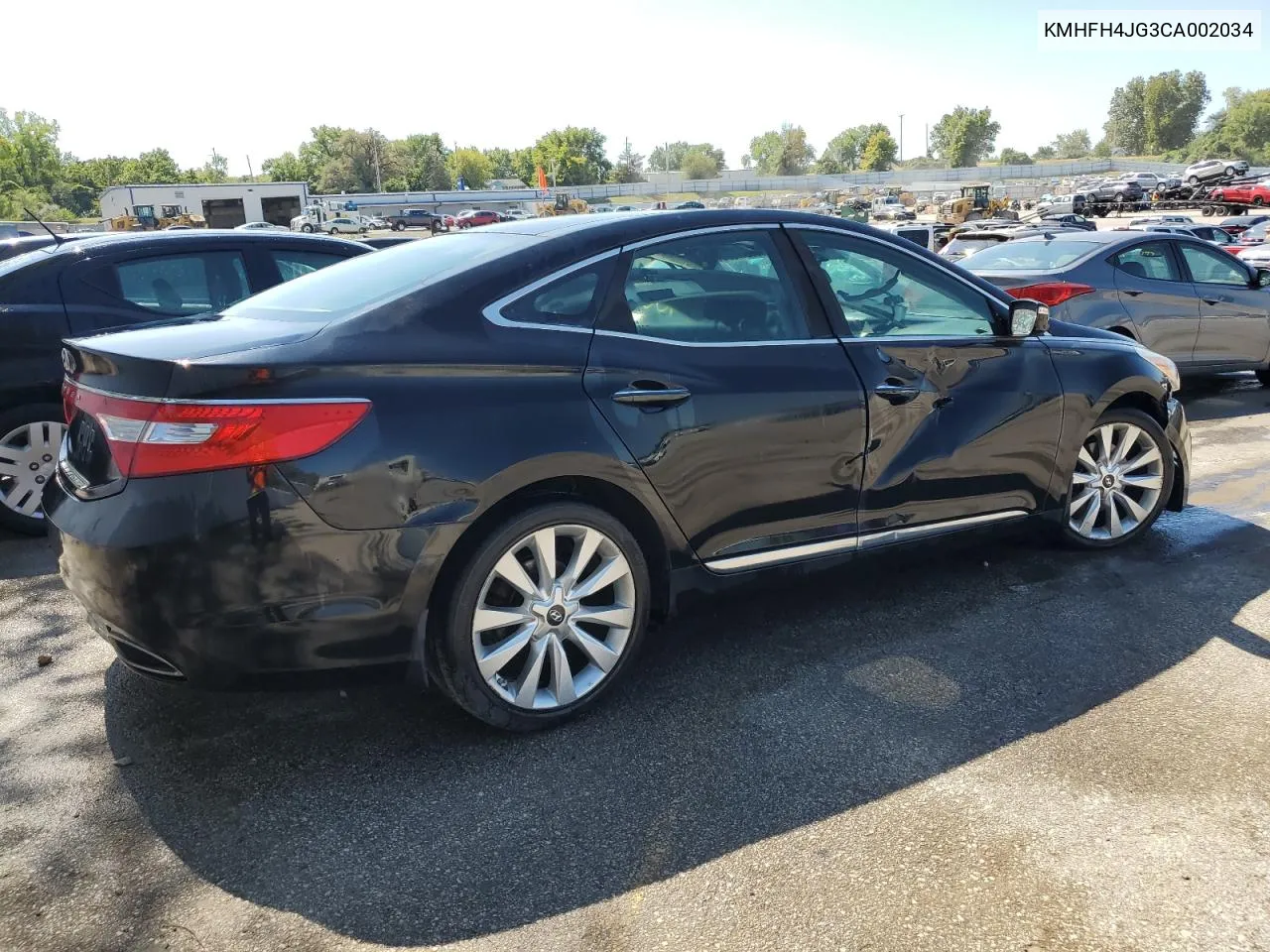 2012 Hyundai Azera Gls VIN: KMHFH4JG3CA002034 Lot: 65347884