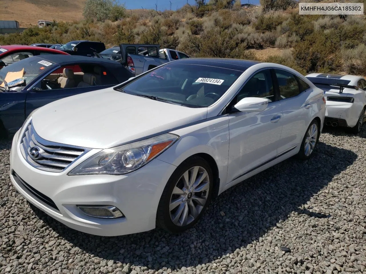 2012 Hyundai Azera Gls VIN: KMHFH4JG6CA185302 Lot: 68824134