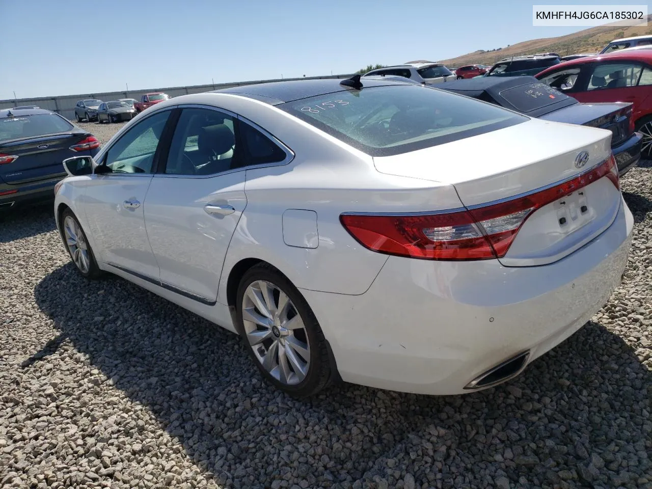 2012 Hyundai Azera Gls VIN: KMHFH4JG6CA185302 Lot: 68824134