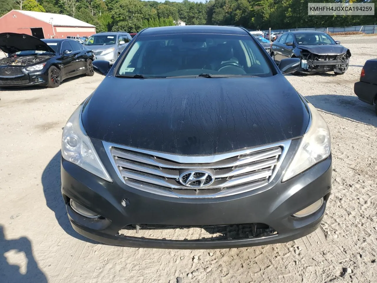 KMHFH4JGXCA194259 2012 Hyundai Azera Gls