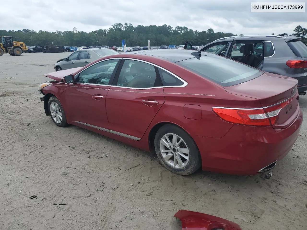 2012 Hyundai Azera Gls VIN: KMHFH4JG0CA173999 Lot: 71965264