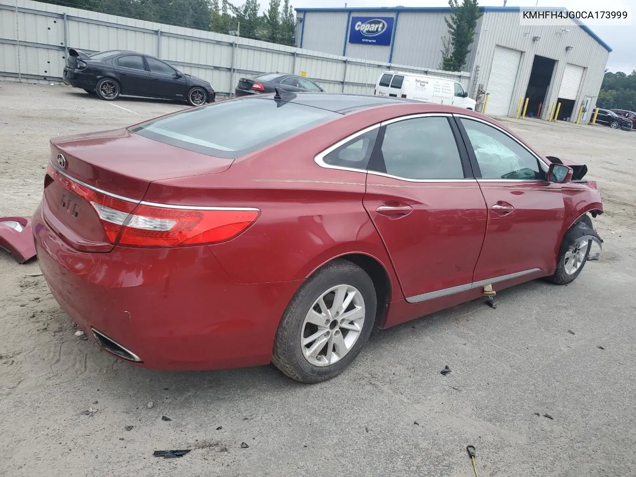 2012 Hyundai Azera Gls VIN: KMHFH4JG0CA173999 Lot: 71965264