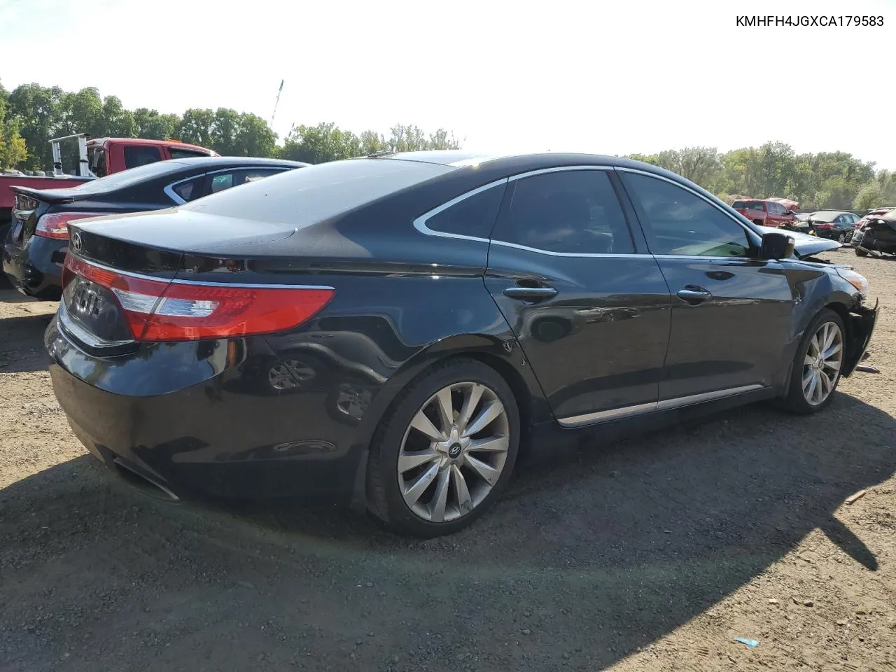 KMHFH4JGXCA179583 2012 Hyundai Azera Gls