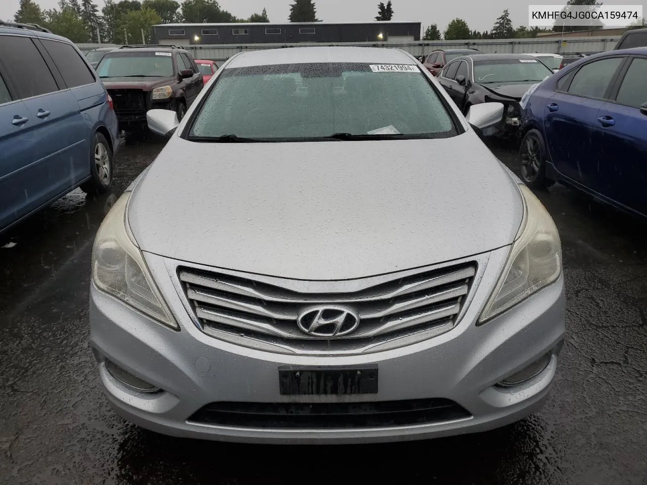 2012 Hyundai Azera Gls VIN: KMHFG4JG0CA159474 Lot: 74321994