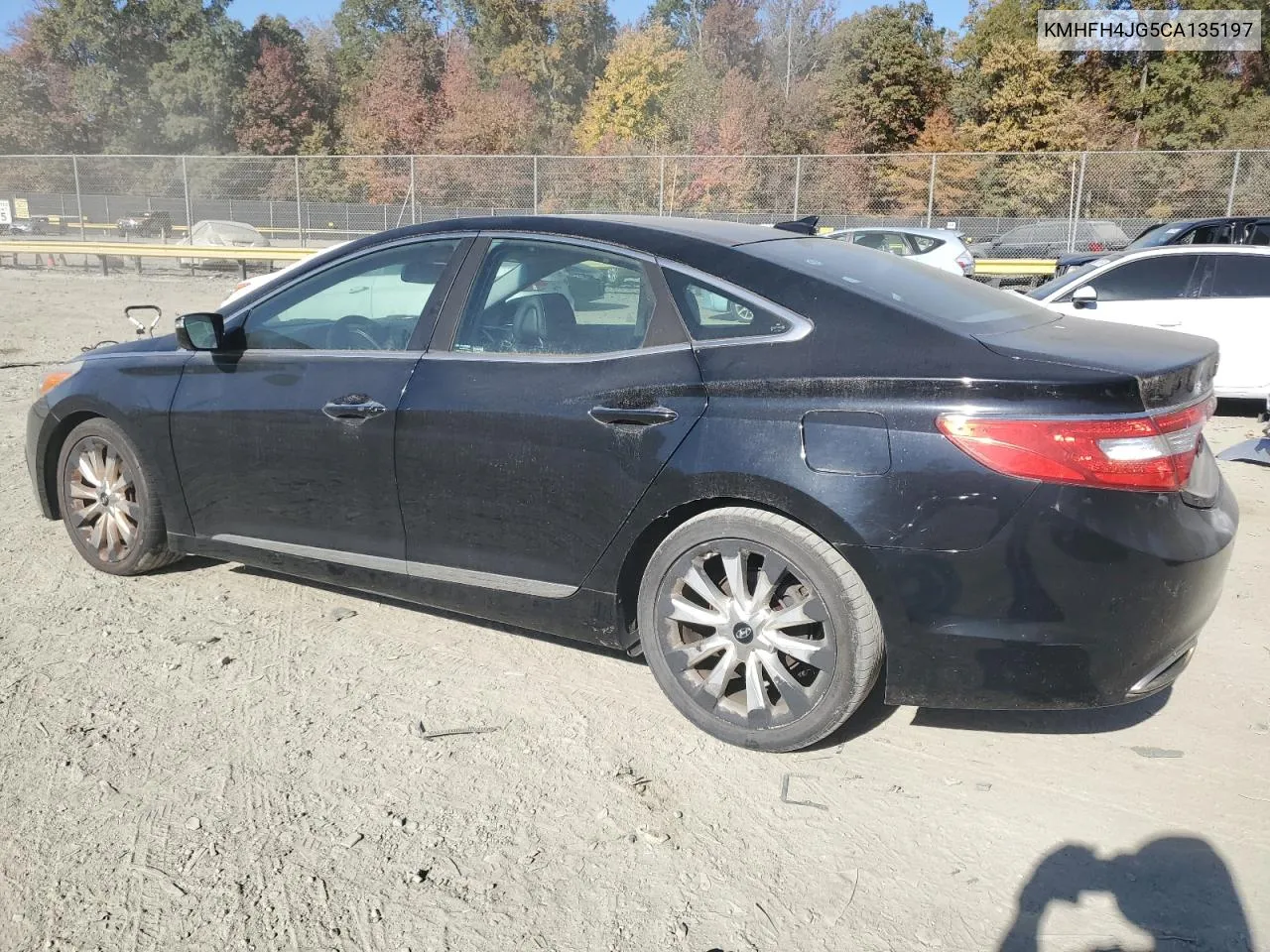 2012 Hyundai Azera Gls VIN: KMHFH4JG5CA135197 Lot: 77794334