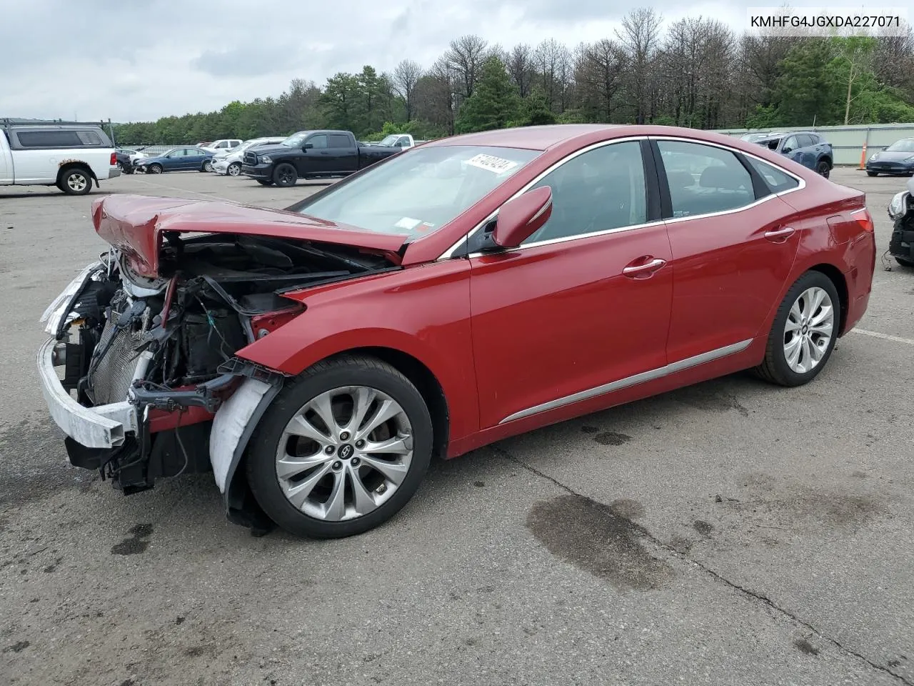 2013 Hyundai Azera VIN: KMHFG4JGXDA227071 Lot: 57402424