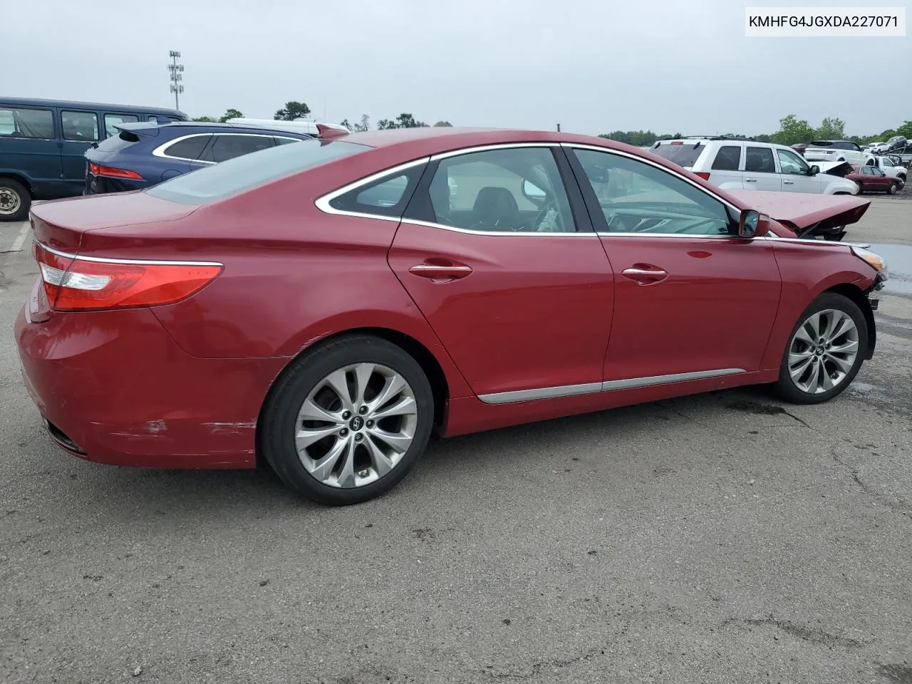 2013 Hyundai Azera VIN: KMHFG4JGXDA227071 Lot: 57402424