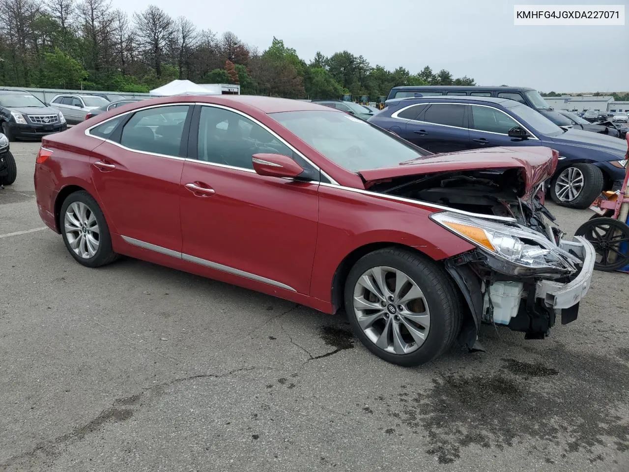 2013 Hyundai Azera VIN: KMHFG4JGXDA227071 Lot: 57402424