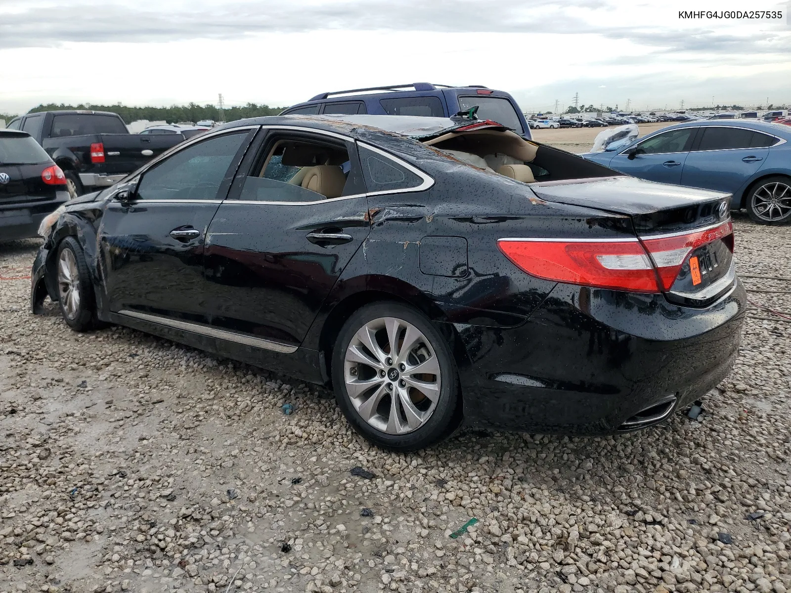 KMHFG4JG0DA257535 2013 Hyundai Azera