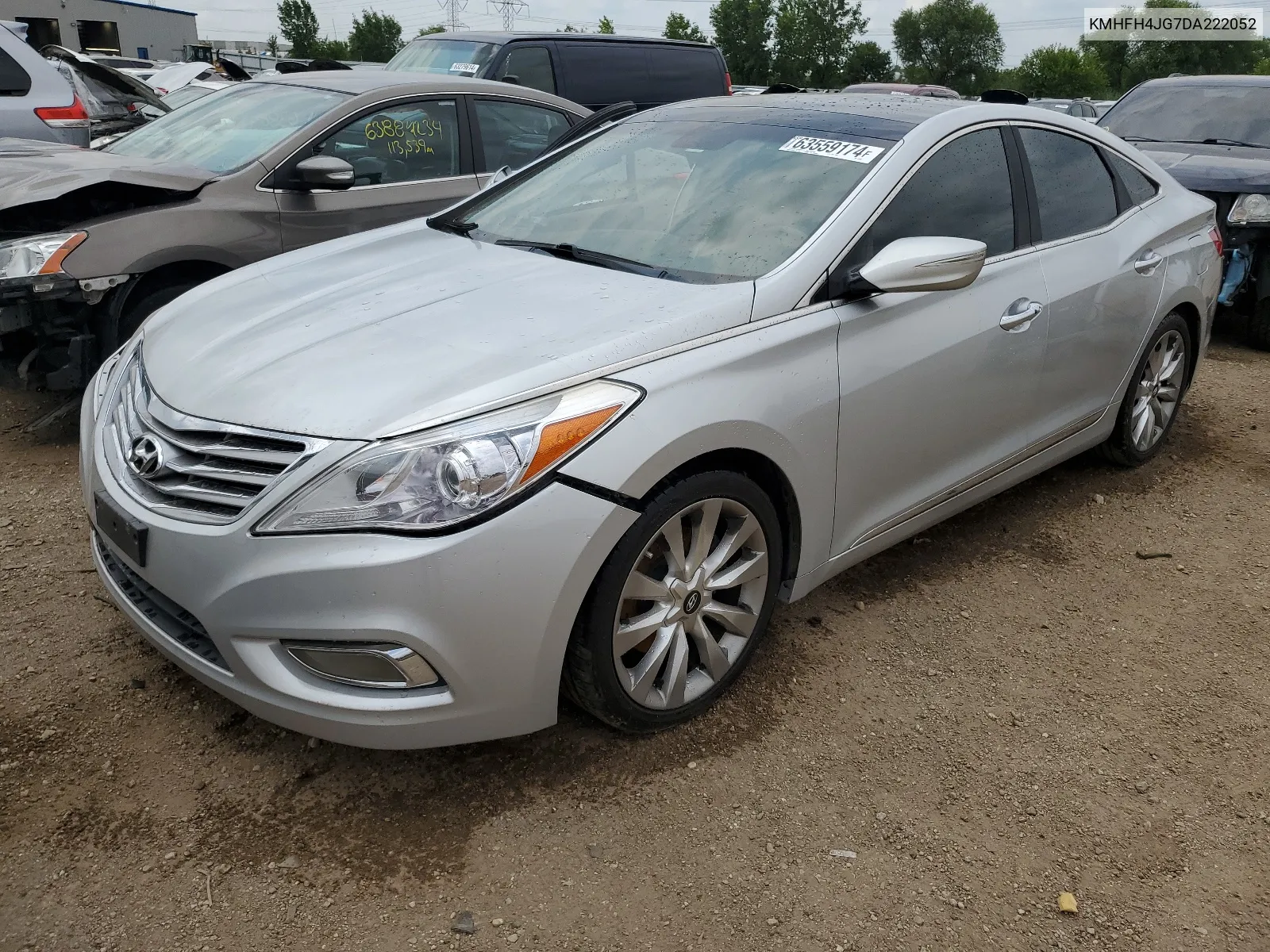 KMHFH4JG7DA222052 2013 Hyundai Azera Gls