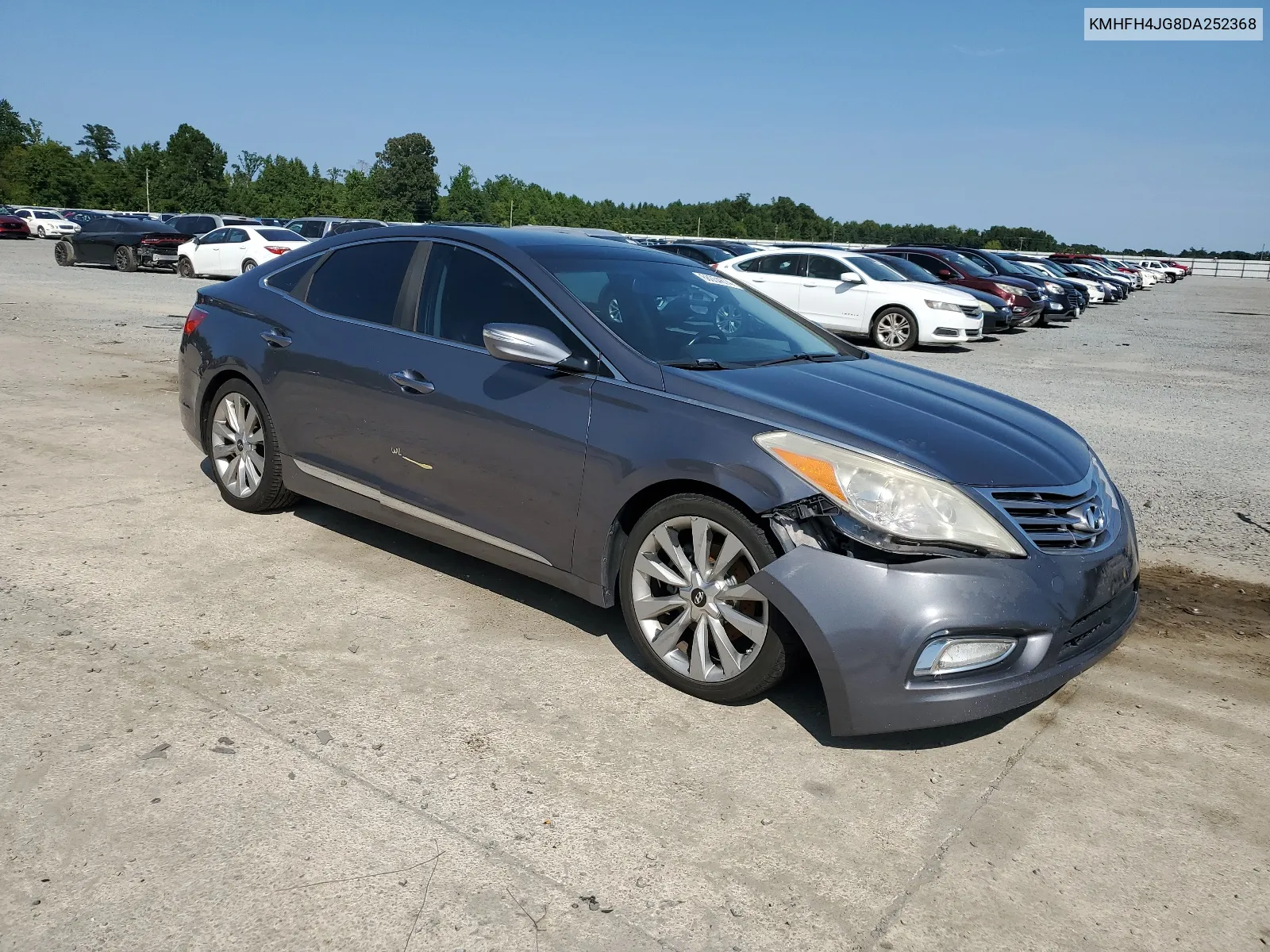 2013 Hyundai Azera Gls VIN: KMHFH4JG8DA252368 Lot: 68054674