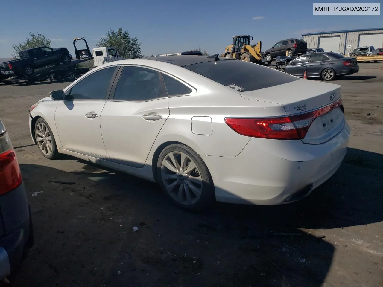 2013 Hyundai Azera Gls VIN: KMHFH4JGXDA203172 Lot: 74653794