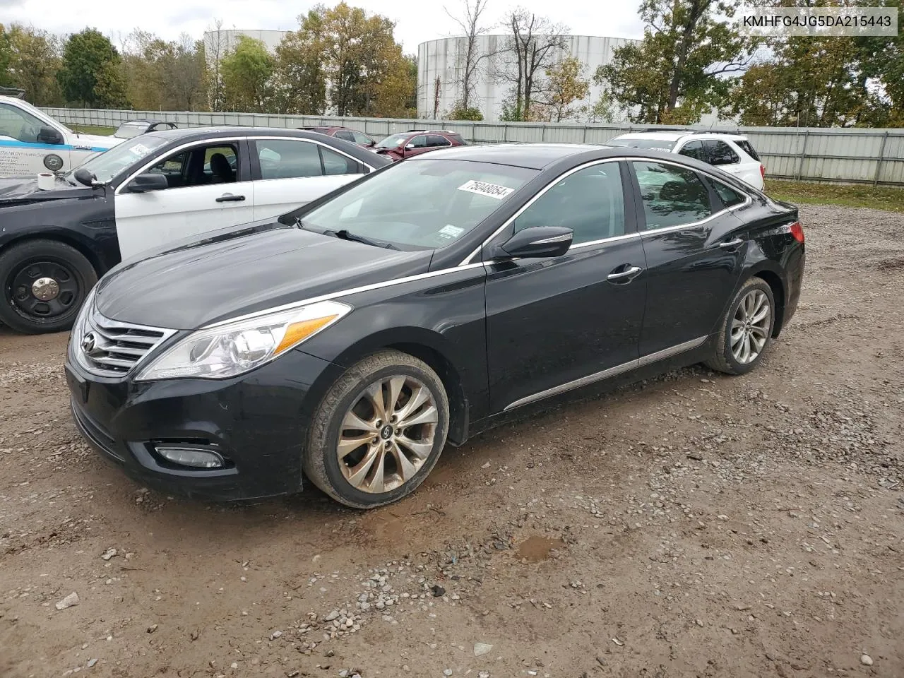 2013 Hyundai Azera VIN: KMHFG4JG5DA215443 Lot: 75048054