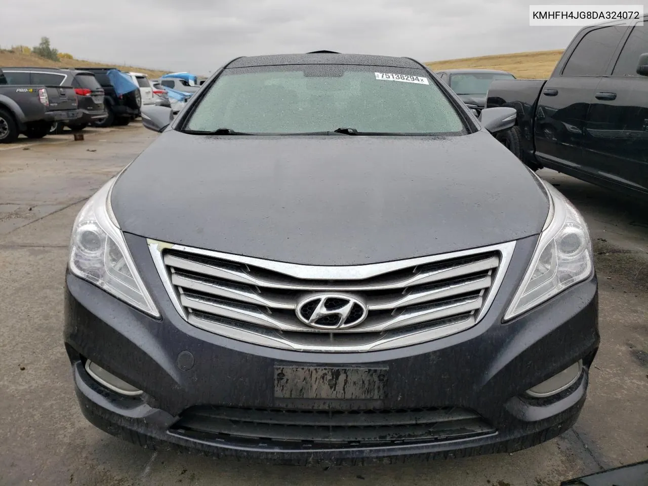 2013 Hyundai Azera Gls VIN: KMHFH4JG8DA324072 Lot: 75138294