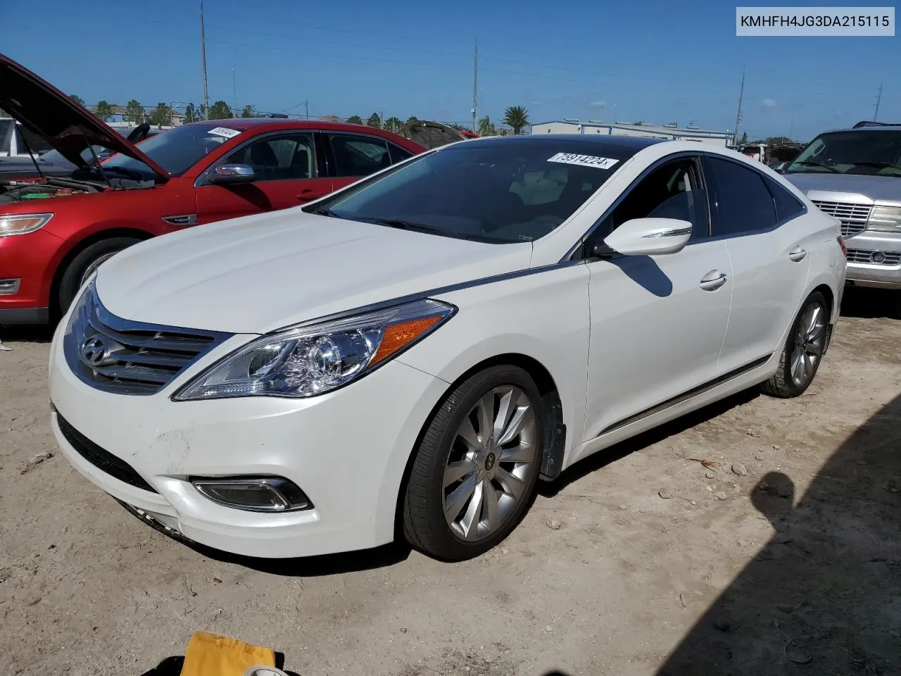 KMHFH4JG3DA215115 2013 Hyundai Azera Gls