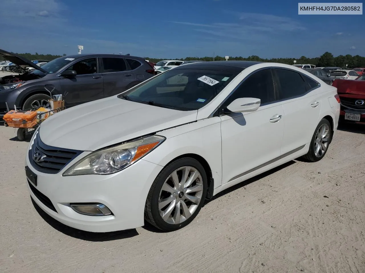 2013 Hyundai Azera Gls VIN: KMHFH4JG7DA280582 Lot: 76571554