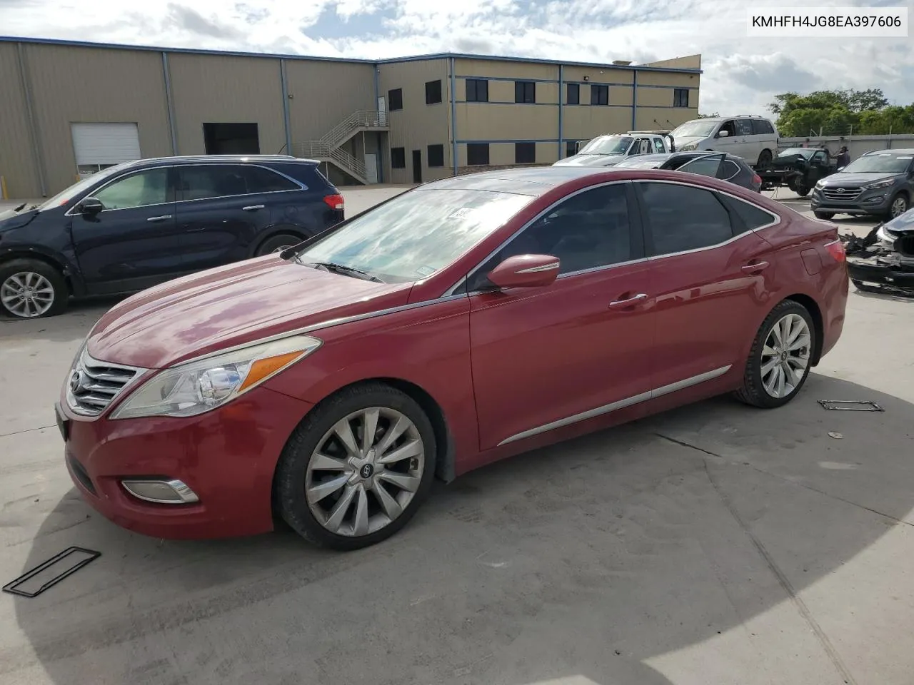 2014 Hyundai Azera Gls VIN: KMHFH4JG8EA397606 Lot: 59693114