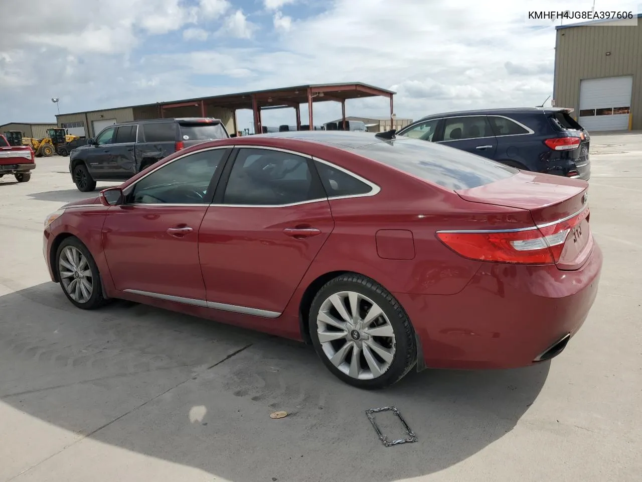 2014 Hyundai Azera Gls VIN: KMHFH4JG8EA397606 Lot: 59693114