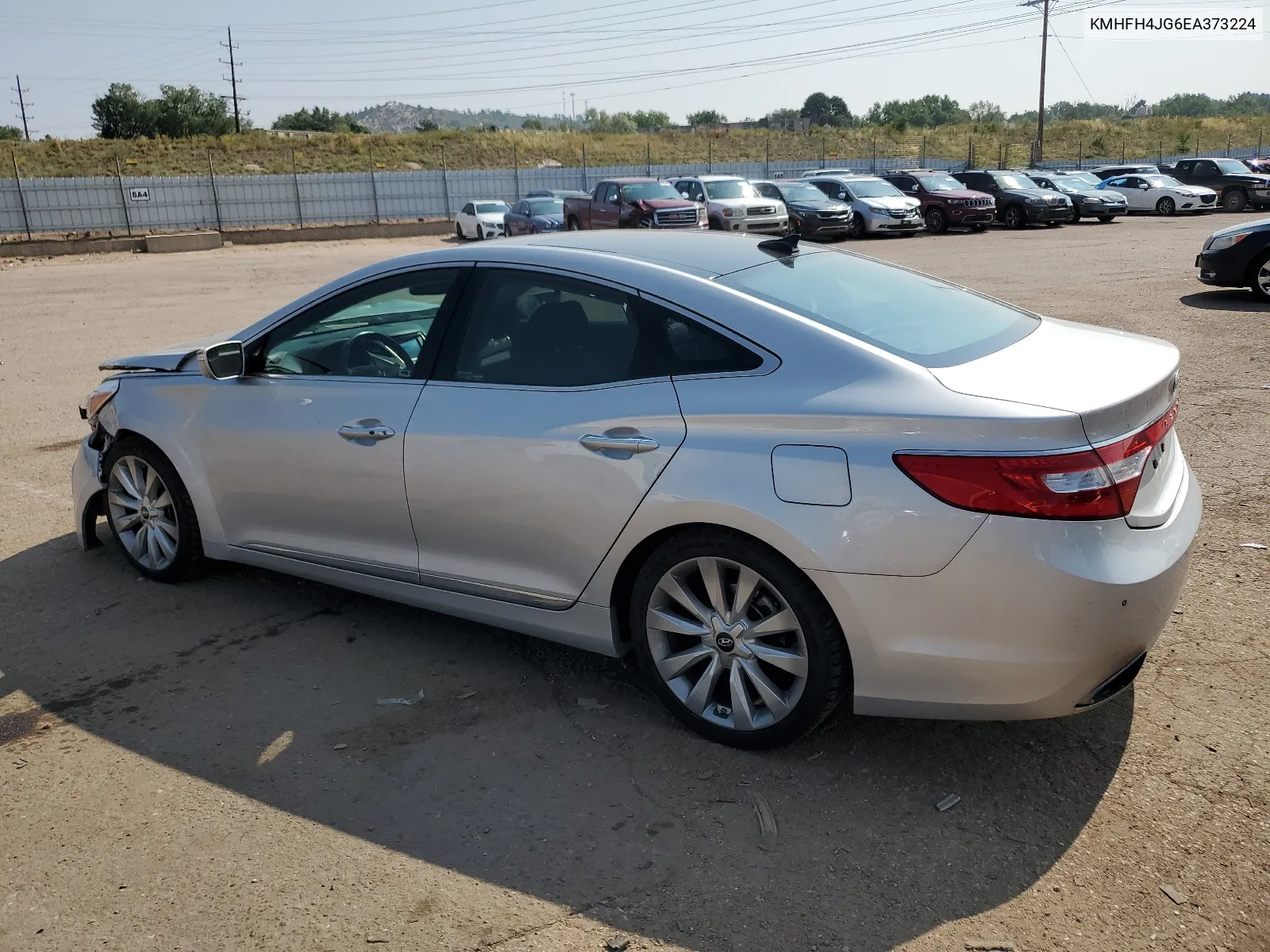 KMHFH4JG6EA373224 2014 Hyundai Azera Gls