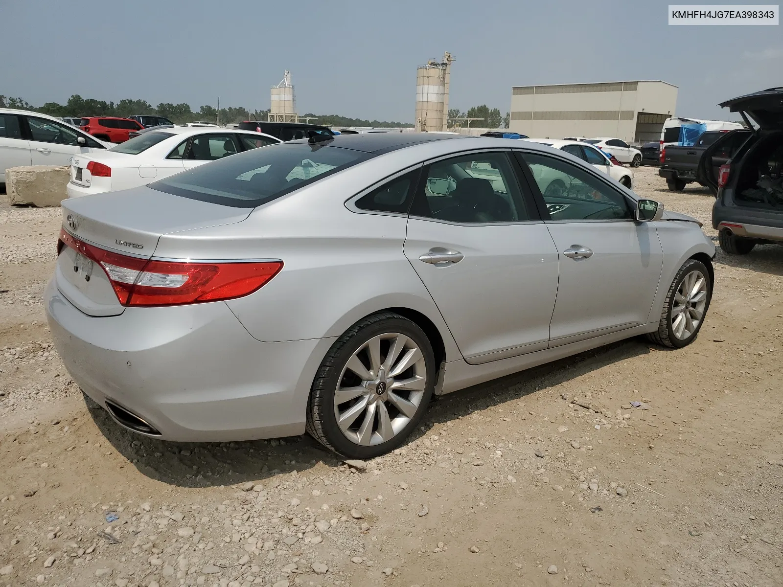 KMHFH4JG7EA398343 2014 Hyundai Azera Gls